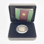 The Royal Mint 2020 silver proof fifty pence coin 'Withdrawal from the European Union', cased with c