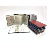 Eleven stock books or folders containing mostly Great British Queen Elizabeth II used post decimal s