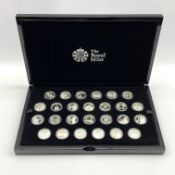 The Royal Mint 'The Great British Coin Hunt Quintessentially British' A to Z twenty-six piece cased