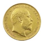 King Edward VII 1904 gold full sovereign, Melbourne mint