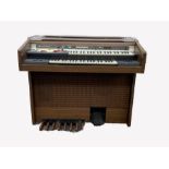 Hammond electric organ, model no. 2822KM serial no. 51384 (W110cm) and a quantity of sheet music,