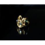 Lalique Vintage Gold Ring