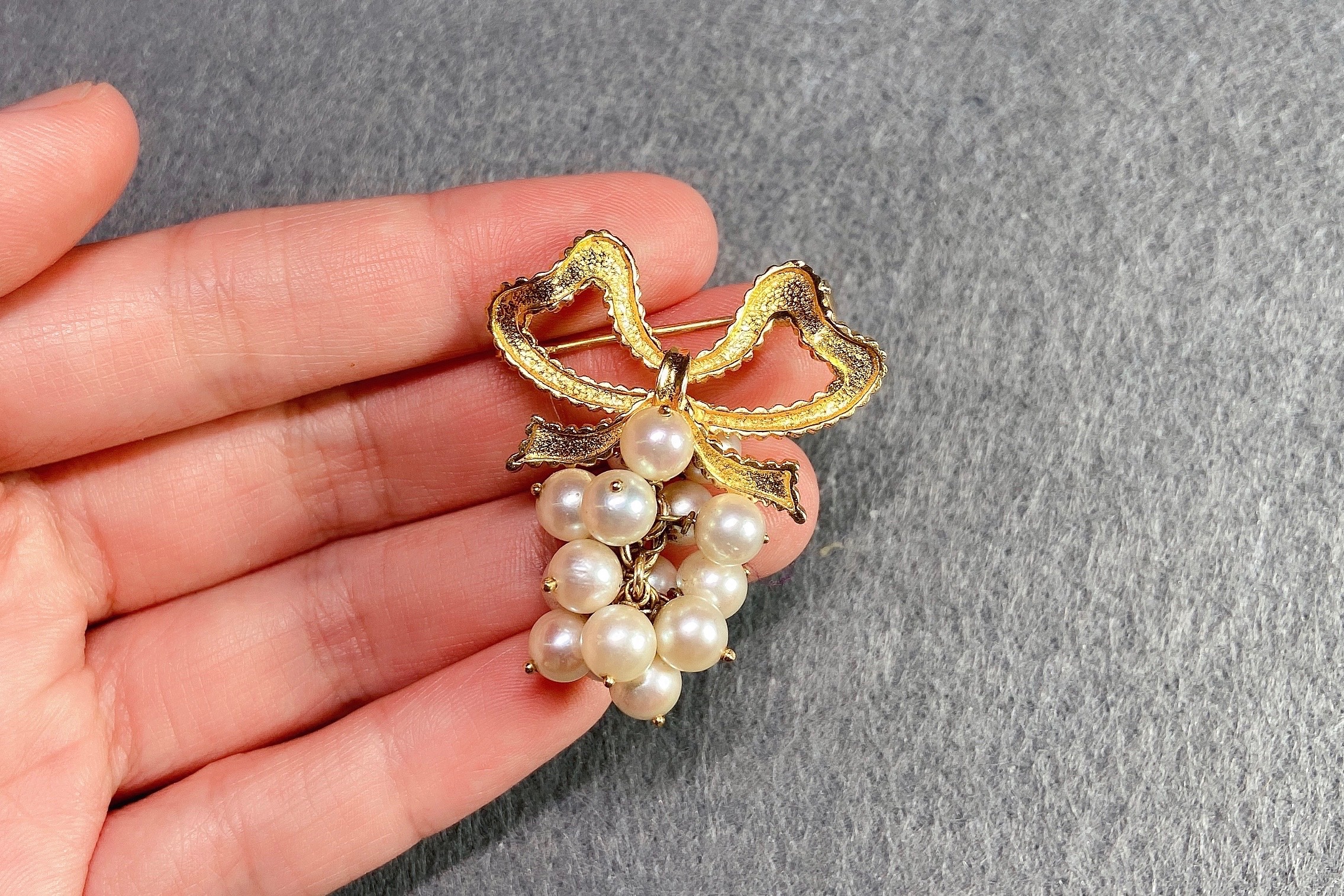 Pearl Brooch, 1880s-1900s - Image 2 of 3