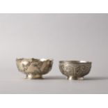 Two Chinese Silver Bowls, c.1900