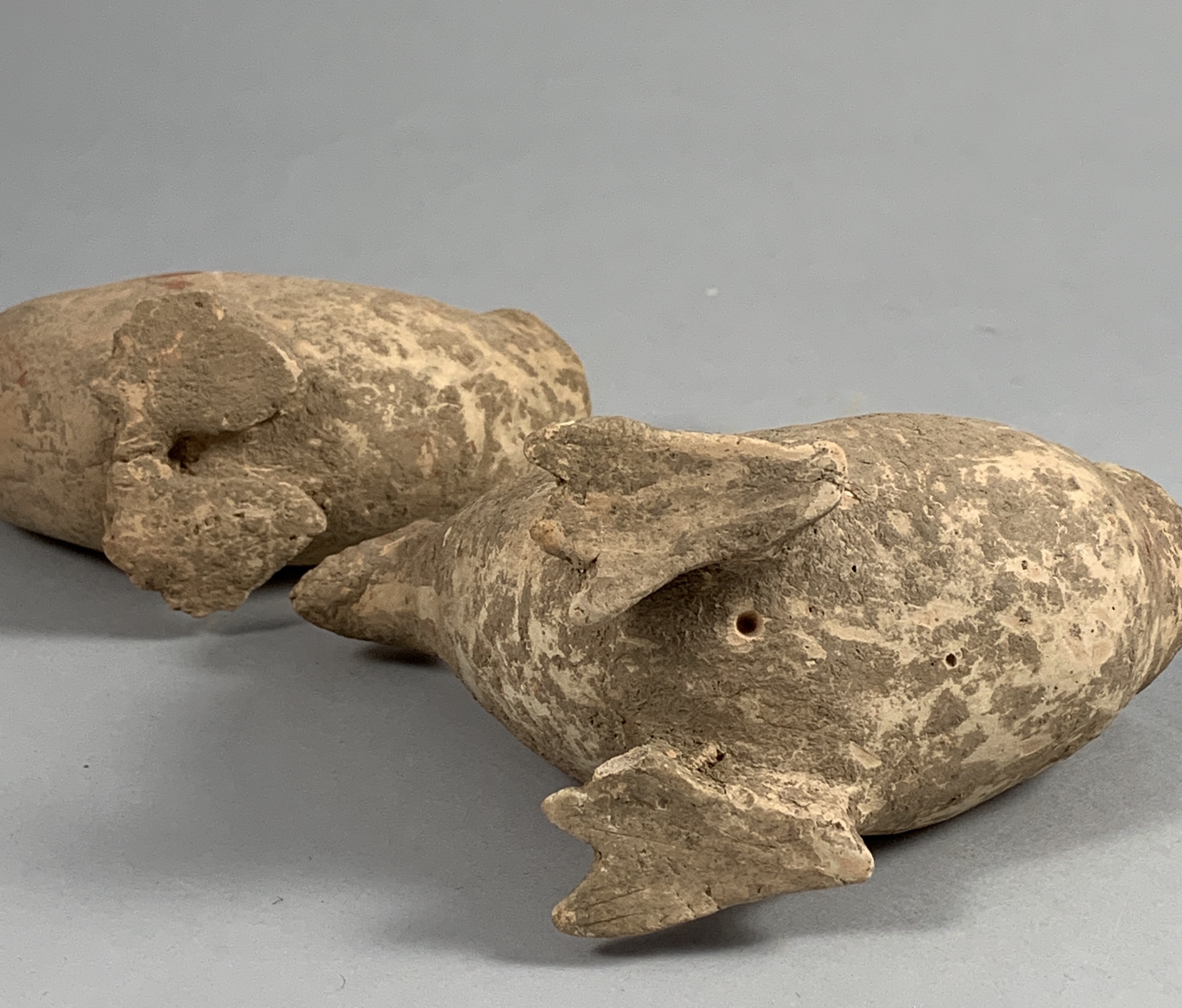 A Pair Of Pottery Birds, Qijia Culture (2050-1700 Bc) - Image 11 of 12