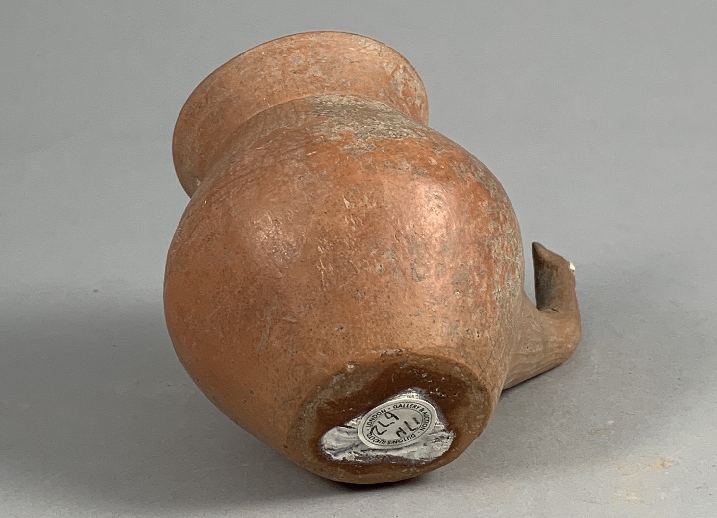 A Burnished Red Pottery Jar With A Bird-Head Handle, Gansu Province, Qijia Culture (2050-1700 Bc) - Image 7 of 10