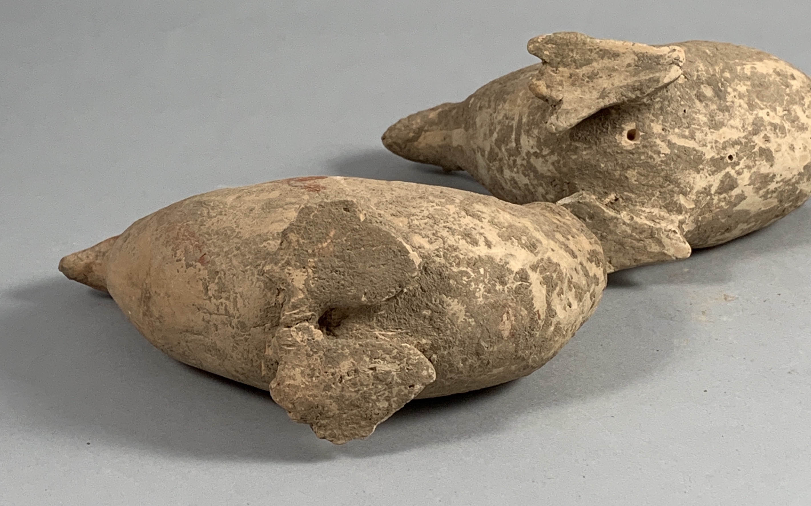 A Pair Of Pottery Birds, Qijia Culture (2050-1700 Bc) - Image 10 of 12