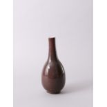 A Slender Red Bottle Vase, Republic period