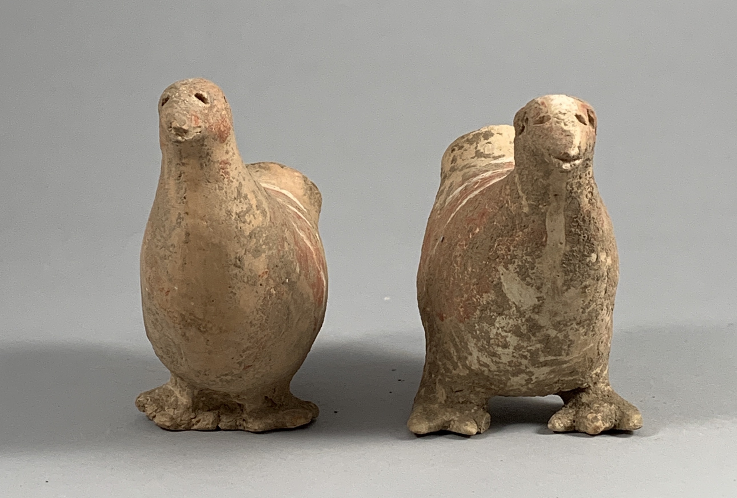 A Pair Of Pottery Birds, Qijia Culture (2050-1700 Bc) - Image 8 of 12