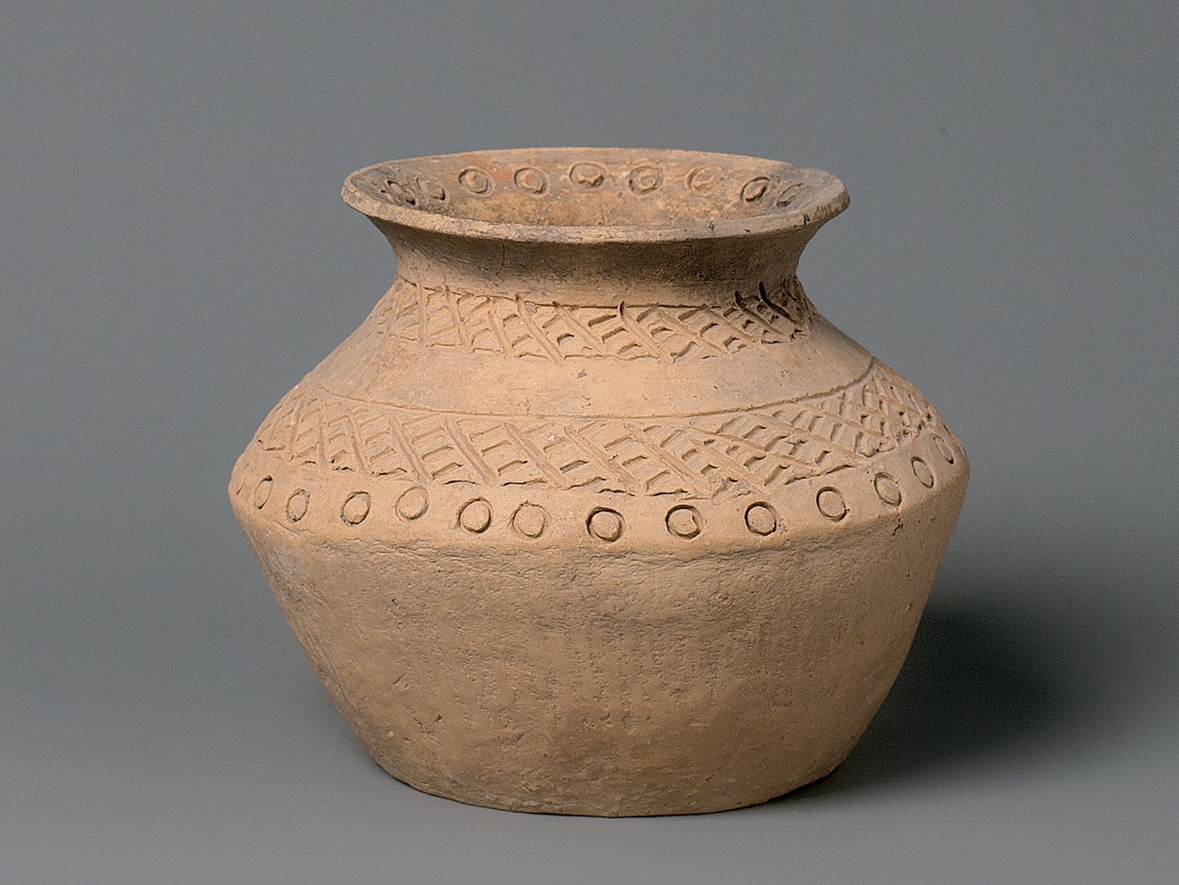 A Buff-White Pottery Vessel, Qijia Culture (2050–1700 Bc)