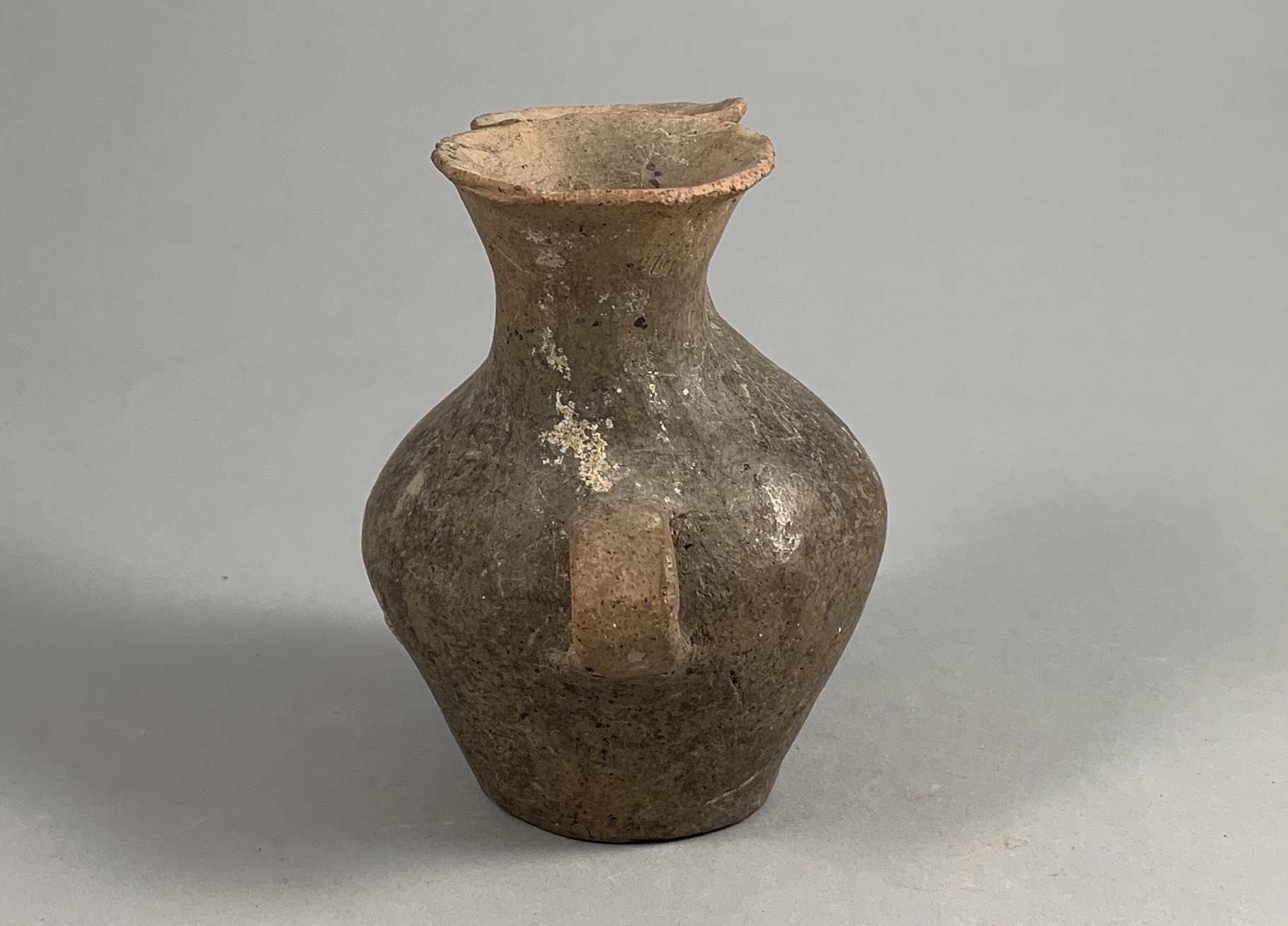 A Buff-Red Pottery Vase With Double Neck, Hongshan Culture (4500-3000 Bc) - Image 3 of 4