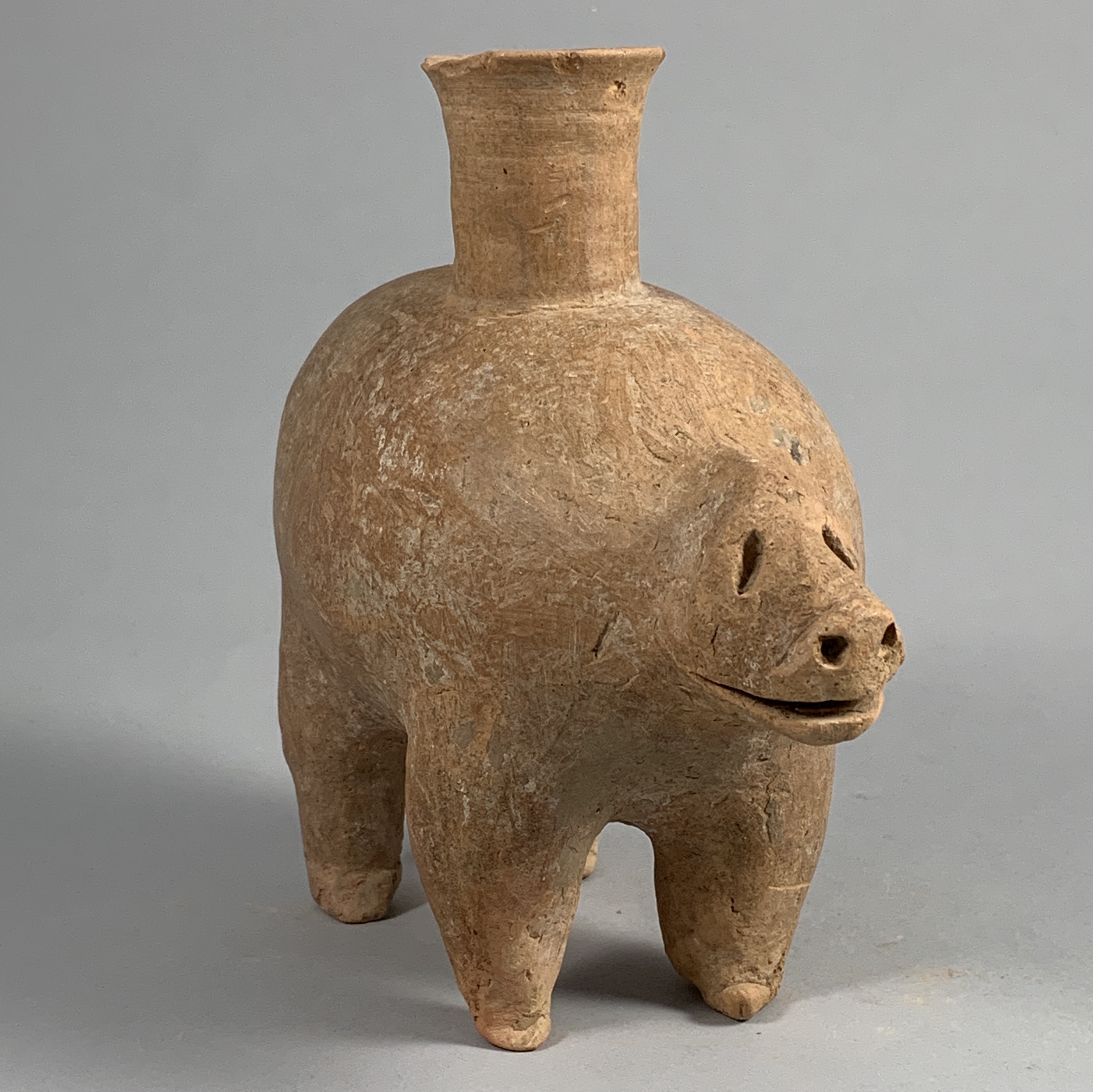 A Red Pottery Jar In The Form Of A Bear, Gansu Province, Qijia Culture (2050-1700 Bc) - Image 7 of 19