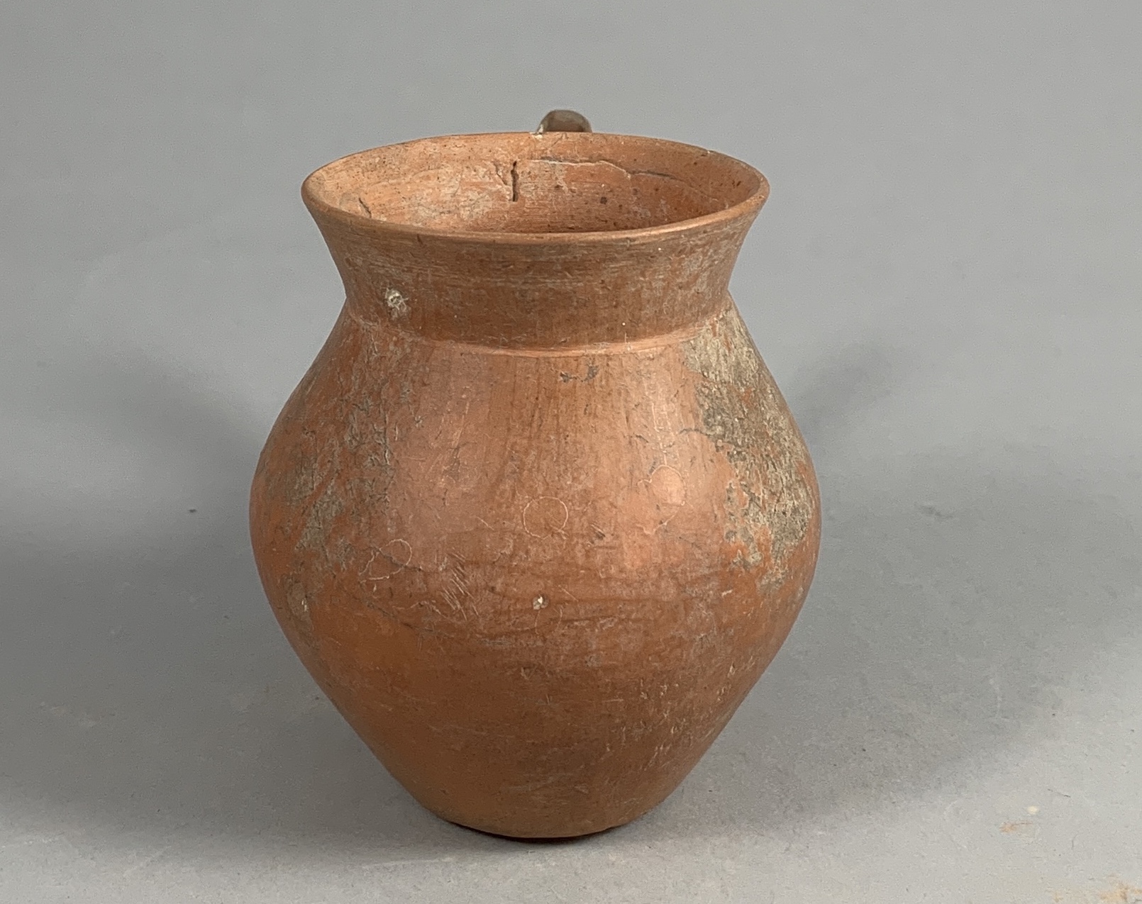 A Burnished Red Pottery Jar With A Bird-Head Handle, Gansu Province, Qijia Culture (2050-1700 Bc) - Image 3 of 10