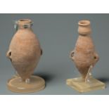 A Pair Of Pottery Vases, Yangshao Culture, Banpo Type (4800-3800 Bc)