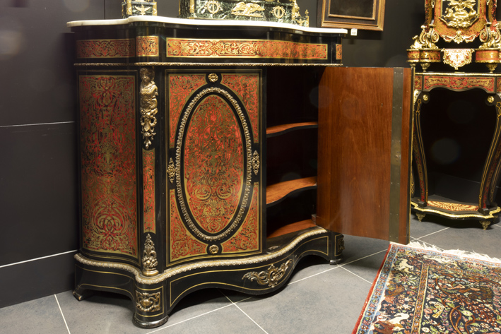 FRANKRIJK - ca 1850/70 fraai Napoleon III-meubel met gegalbeerd front en zijkanten, [...] - Image 2 of 3