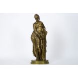 CHATROUSSE EMILE FRANÇOIS (1829 - 1896) negentiende eeuwse sculptuur in brons met [...]