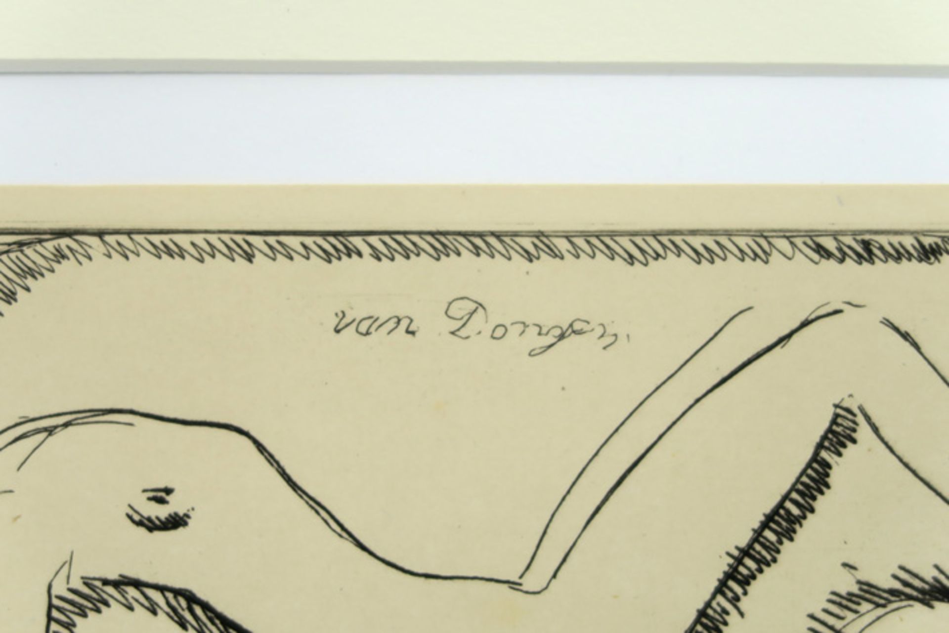 VAN DONGEN KEES (1877 - 1968) ets n° 178/200 : "Drie naakte figuren" - dd 1925 - [...] - Bild 3 aus 3