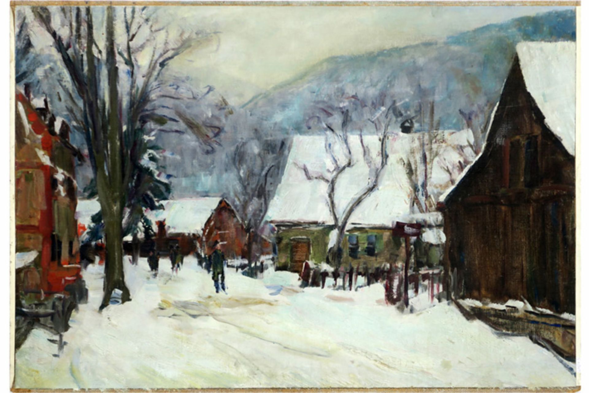 GAGNON CLARENCE (1881 - 1942) - Canadese School olieverfschilderij op doek [...]