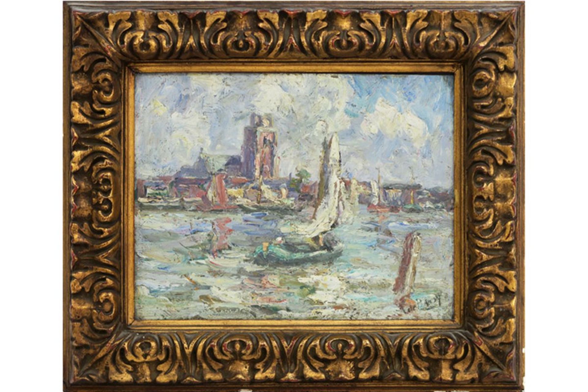 DE BARSY ANNA (1878 - 1949) (echtgenote van A. Proost) impressionistisch [...]