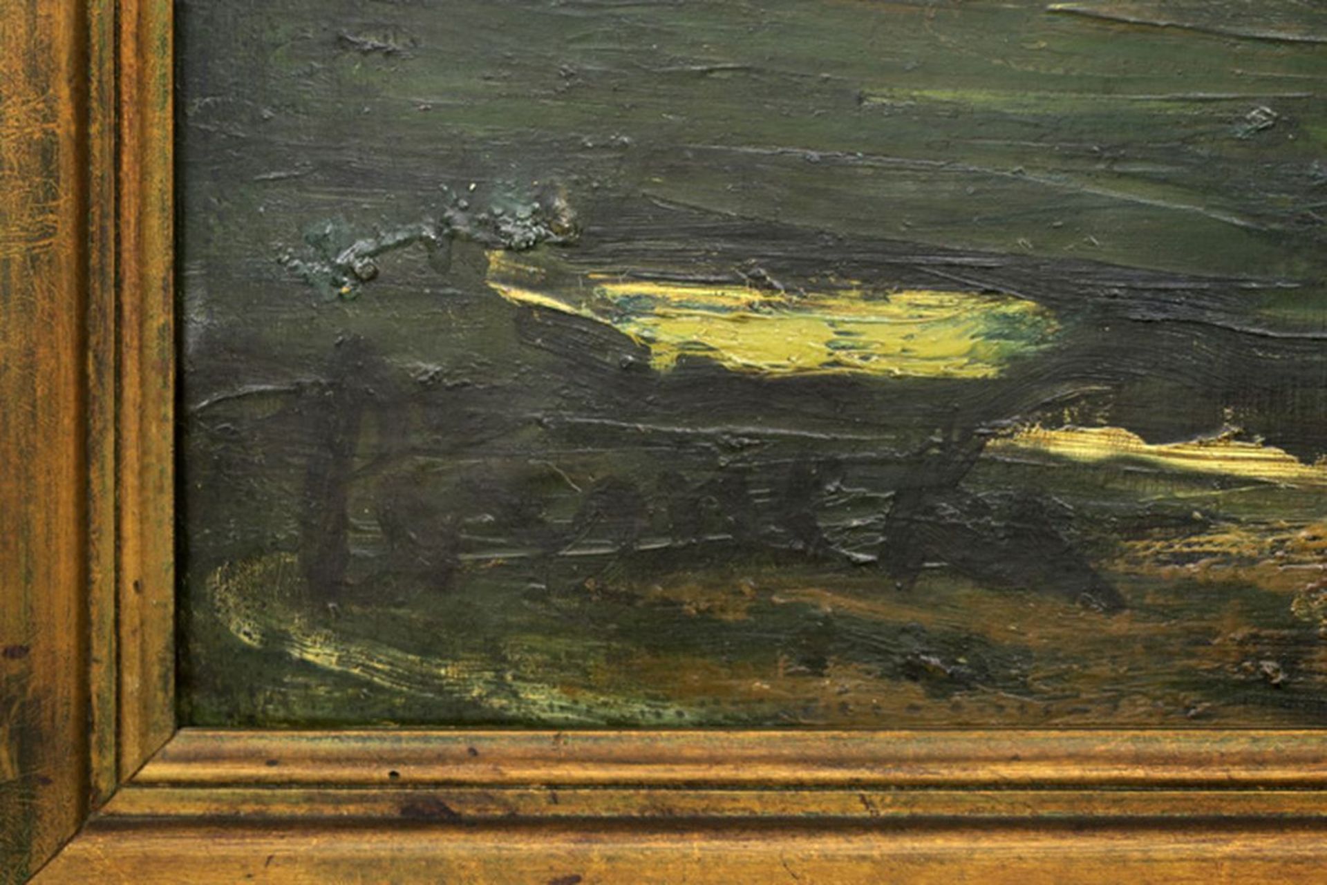 PERMEKE CONSTANT (1886 - 1952) olieverfschilderij op doek : "Landschap" - 65 x 90 [...] - Bild 3 aus 4