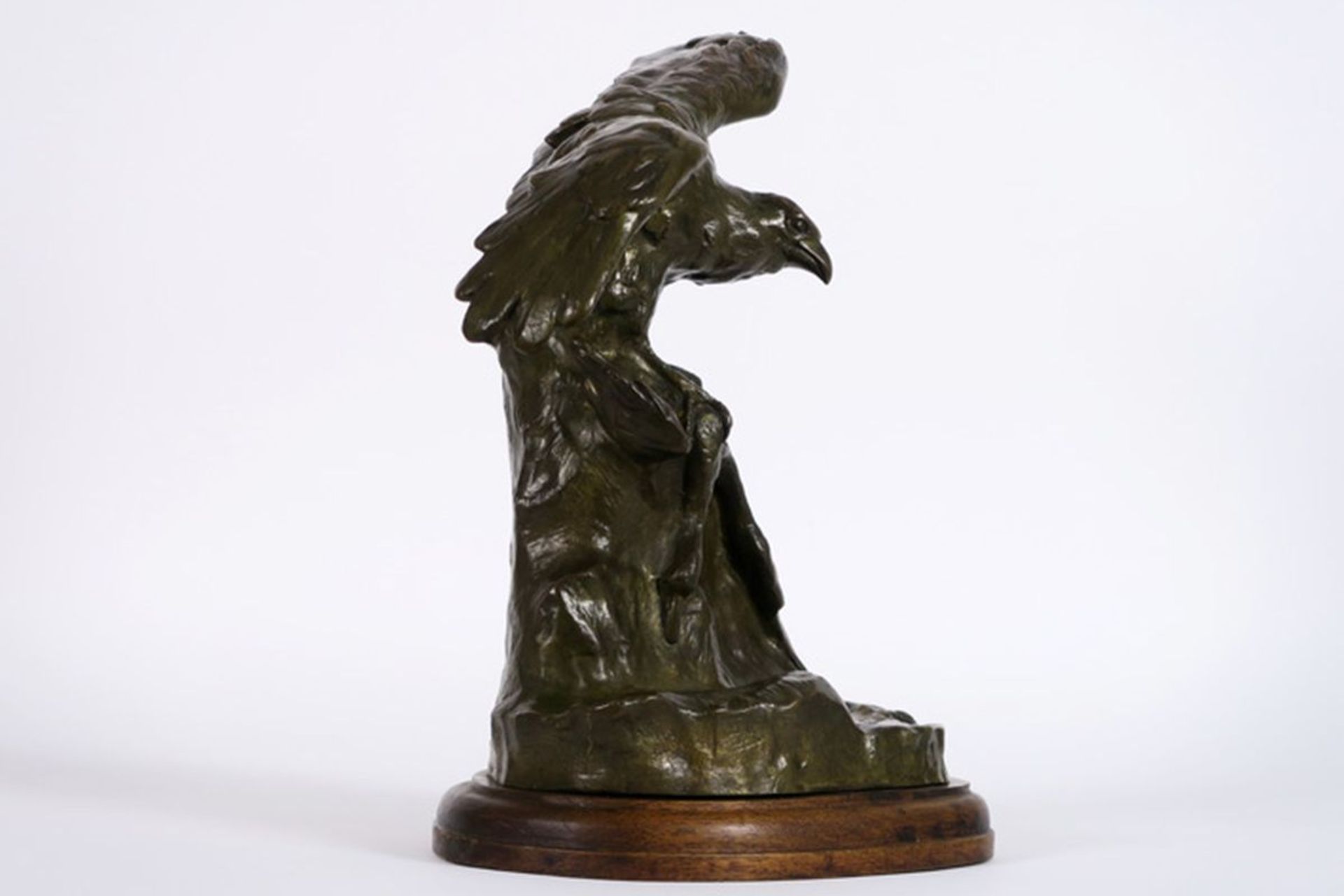 LE SOUDIER JANE (1885 - 1976) sculptuur in brons met een vrij typisch animalierthema [...] - Bild 2 aus 5