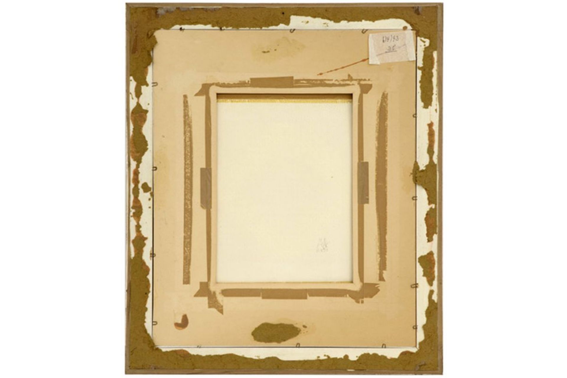 OPTICAL ART - OMGEVING VICTOR VASARELY (1906 - 1997) gouache op papier : "Yellow [...] - Bild 3 aus 4