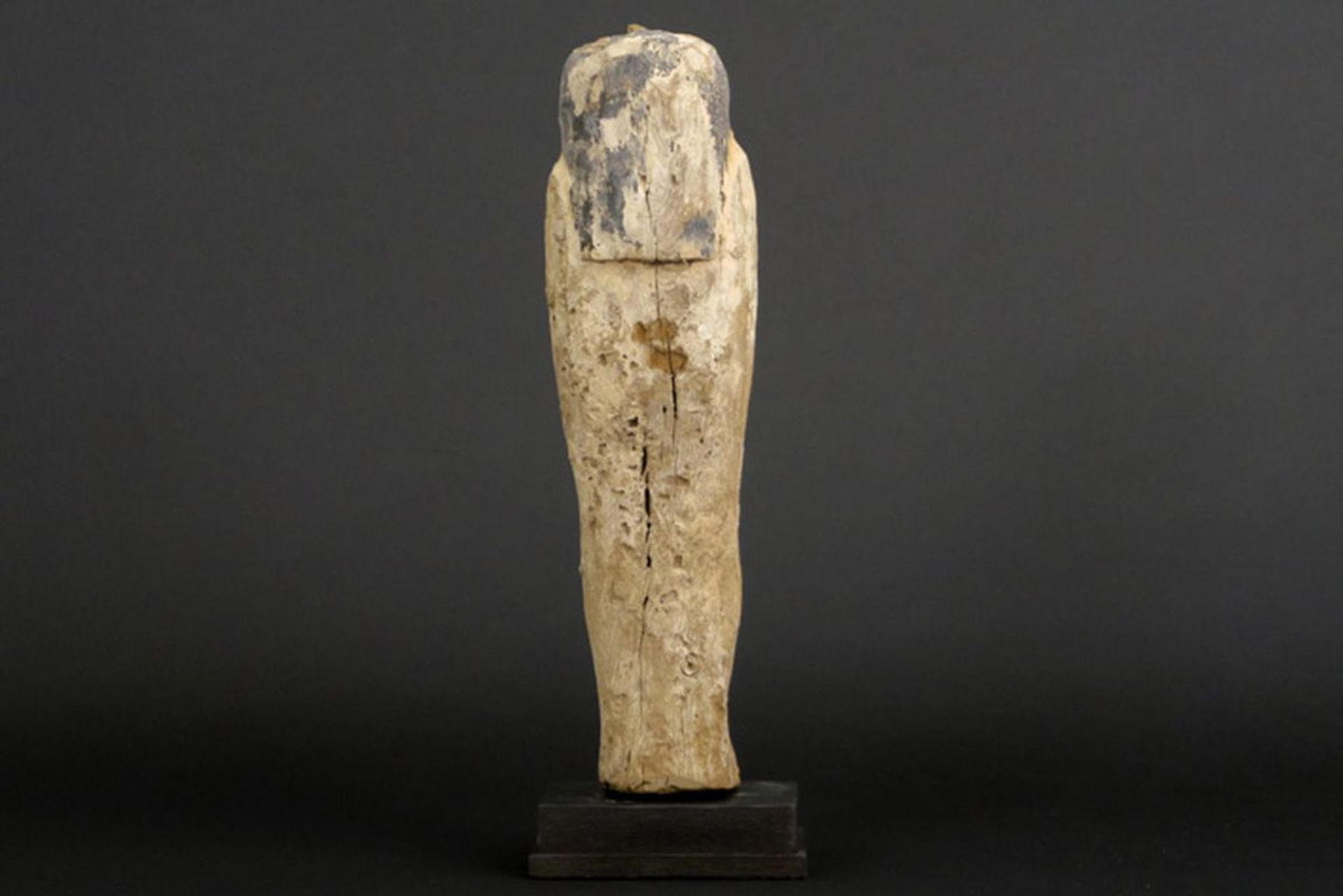 OUDE EGYPTE - LATE PERIODE - ca 700 tot 300BC sculptuur in hout met restanten van [...] - Bild 4 aus 5