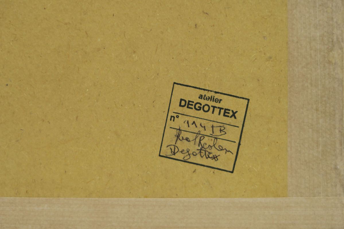 DEGOTTEX JEAN (1918 - 1988) lavis : "Compositie" - 32 x 23,5 getekend en met [...] - Image 4 of 5