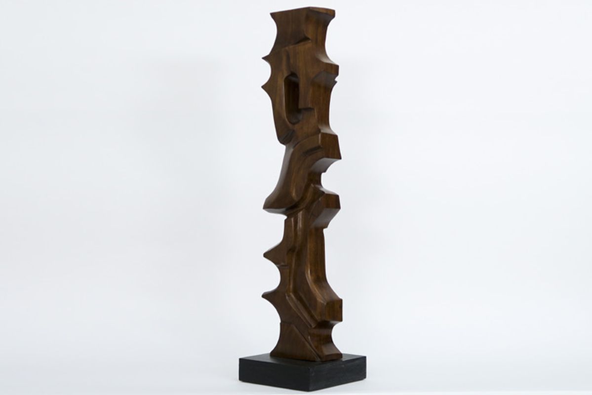 ARCHIPENKO (1887 - 1964) sculptuur in hout met een abstracte compositie : "Totem" - [...] - Image 2 of 5