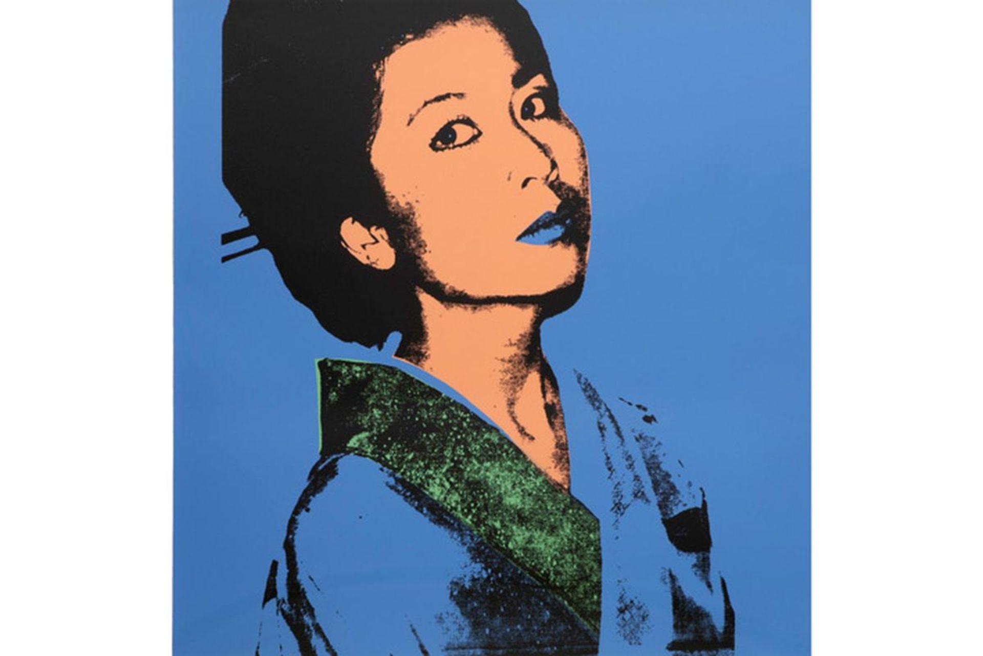 WARHOL ANDY (1930 - 1987) screenprint (op Stonehenge papier) n° PP : "Kimiko" - 92 [...] - Bild 2 aus 4