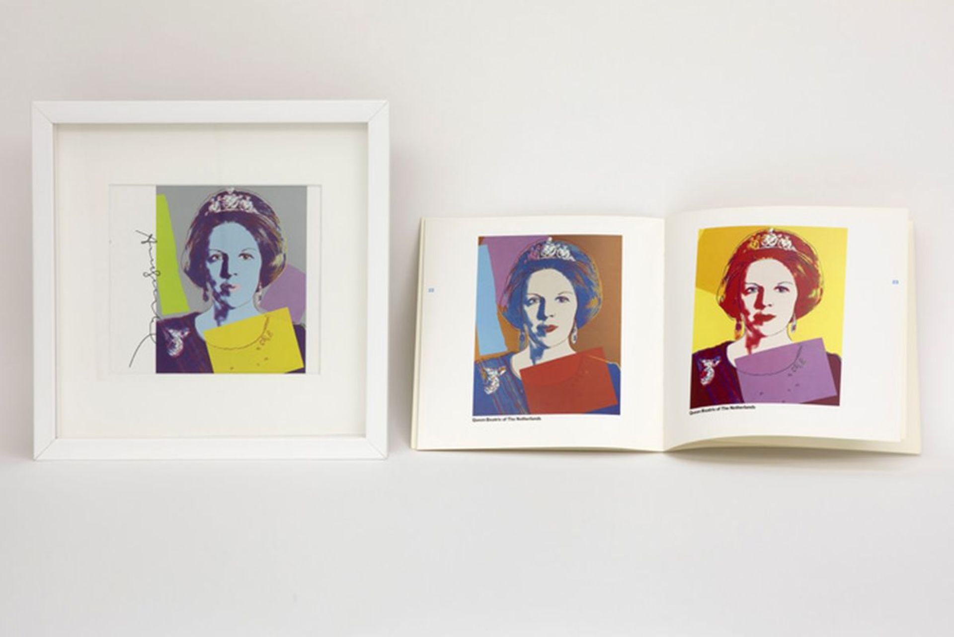 WARHOL ANDY (1930 - 1987) offset print in kleur uit het boek bij de serie "Reigning [...] - Bild 3 aus 3