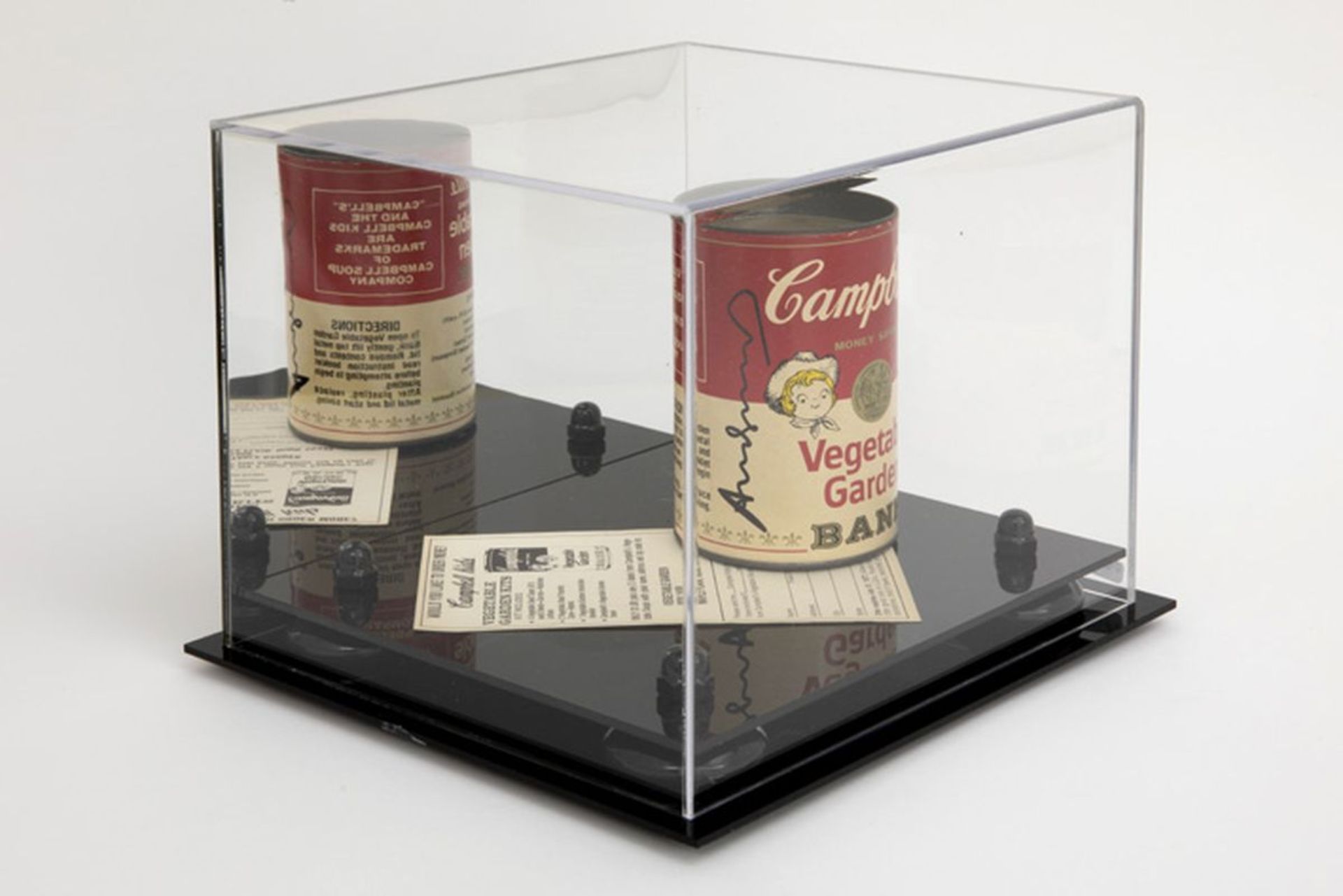 WARHOL ANDY (1930 - 1987) bijzonder vintage object : het beroemde "Campbell's [...]