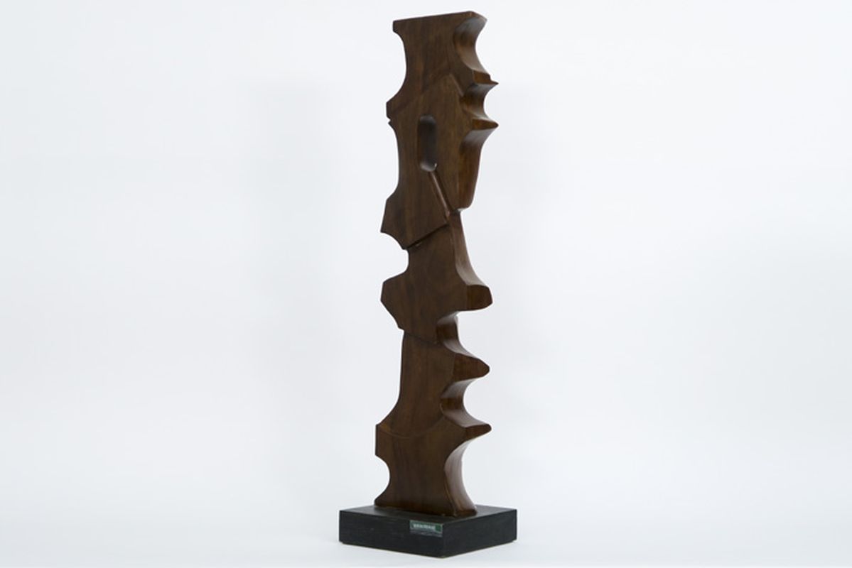 ARCHIPENKO (1887 - 1964) sculptuur in hout met een abstracte compositie : "Totem" - [...] - Image 4 of 5