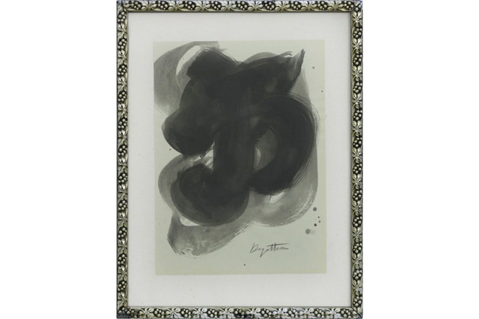 DEGOTTEX JEAN (1918 - 1988) lavis : "Compositie" - 32 x 23,5 getekend en met [...]