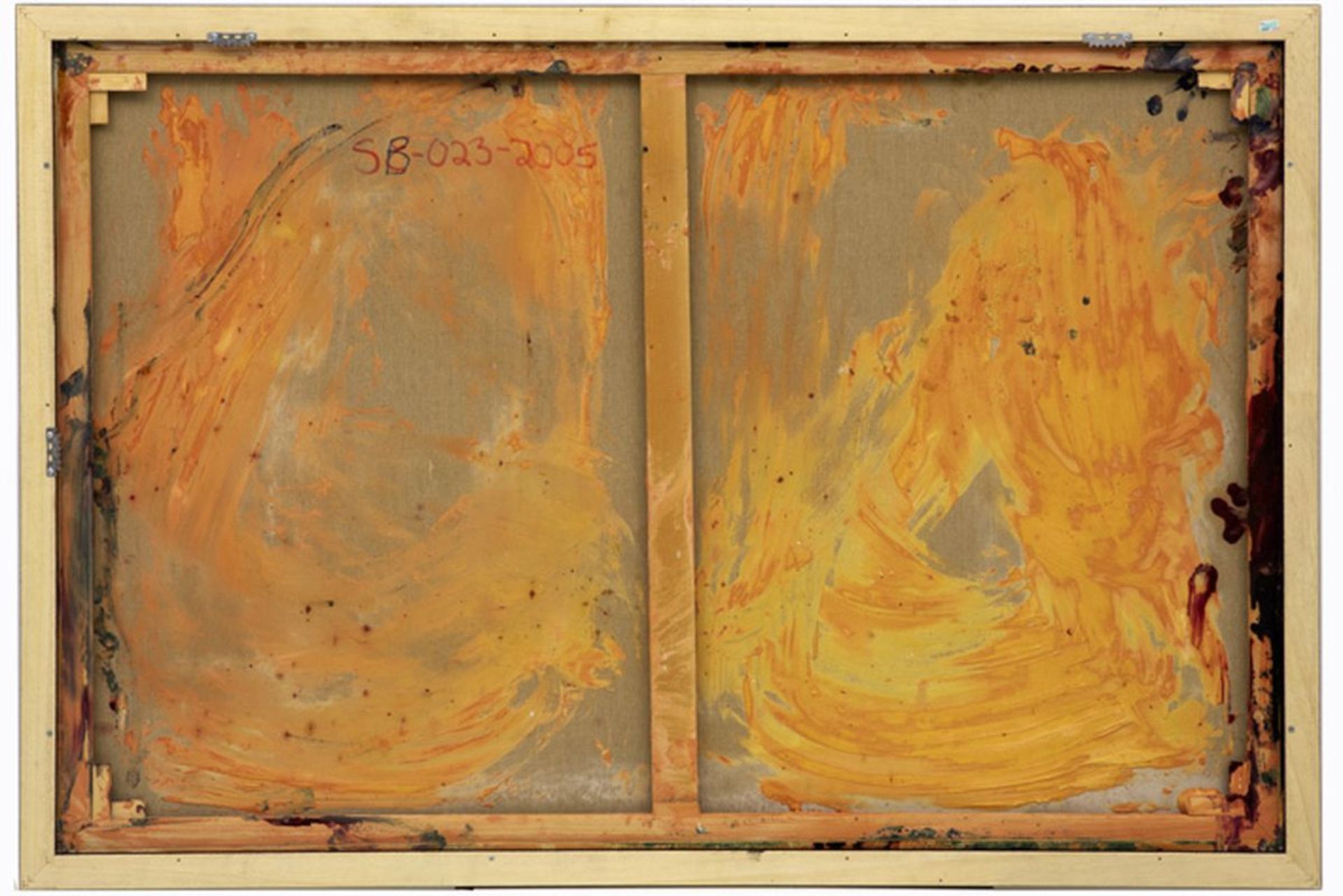 LAMB MATT (1932 - 2012) (USA) olieverfschilderij op doek : "Abstracte compositie" - [...] - Bild 4 aus 4