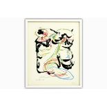 20th Cent. Belgo-Dutch screenprint by Christian Dotremont and Karel Appel , one of [...]