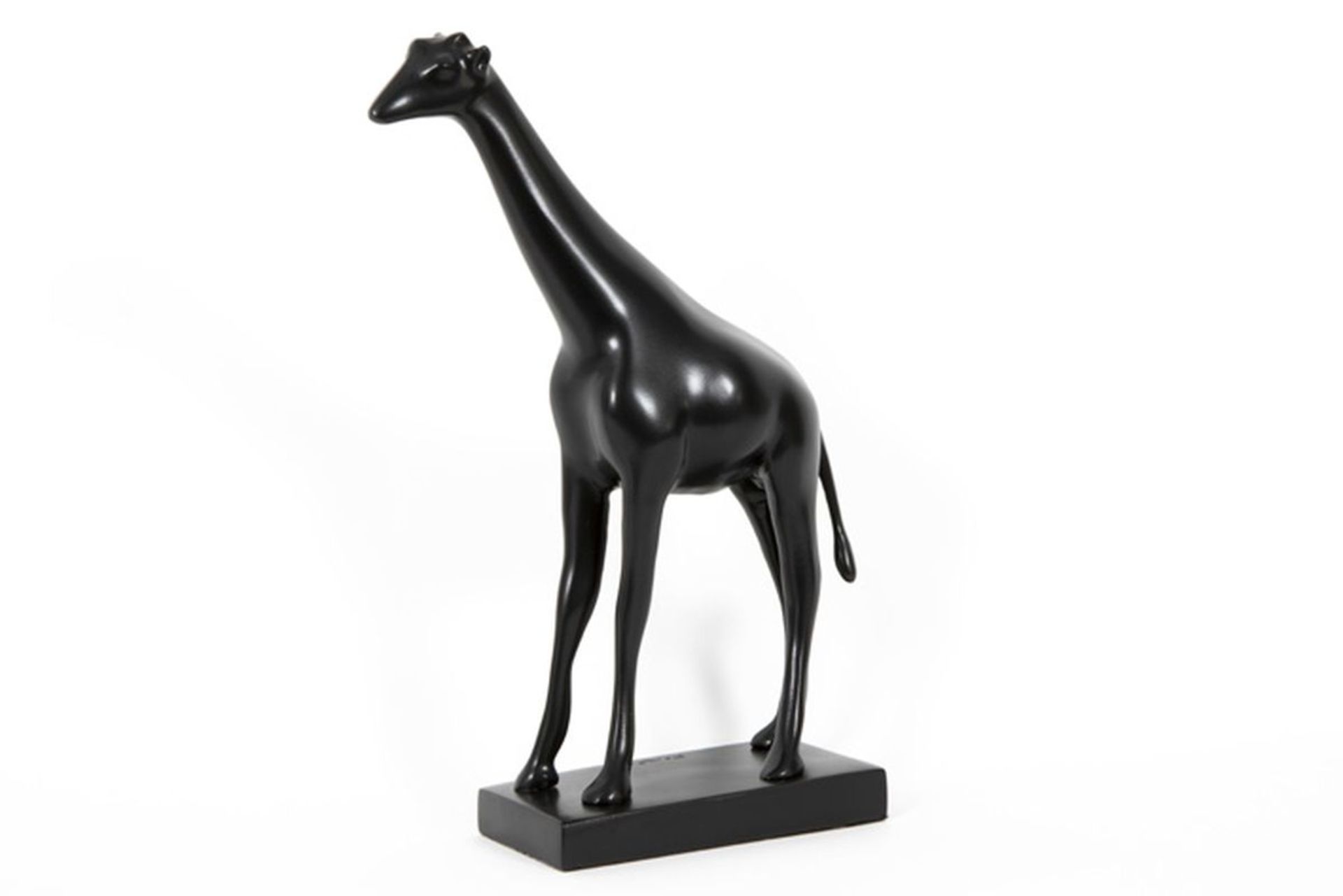 "Grande Giraffe" sculpture in bronze - limited posthumous edition signed Pompon and [...]