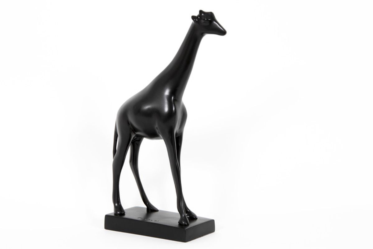 "Grande Giraffe" sculpture in bronze - limited posthumous edition signed Pompon and [...] - Image 2 of 4