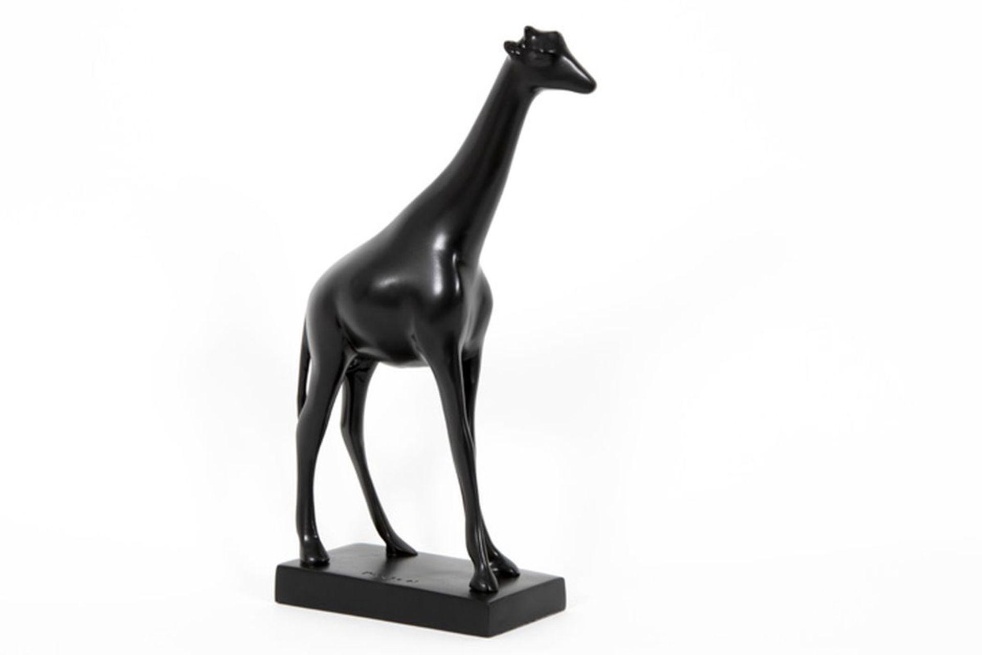 "Grande Giraffe" sculpture in bronze - limited posthumous edition signed Pompon and [...] - Bild 2 aus 4