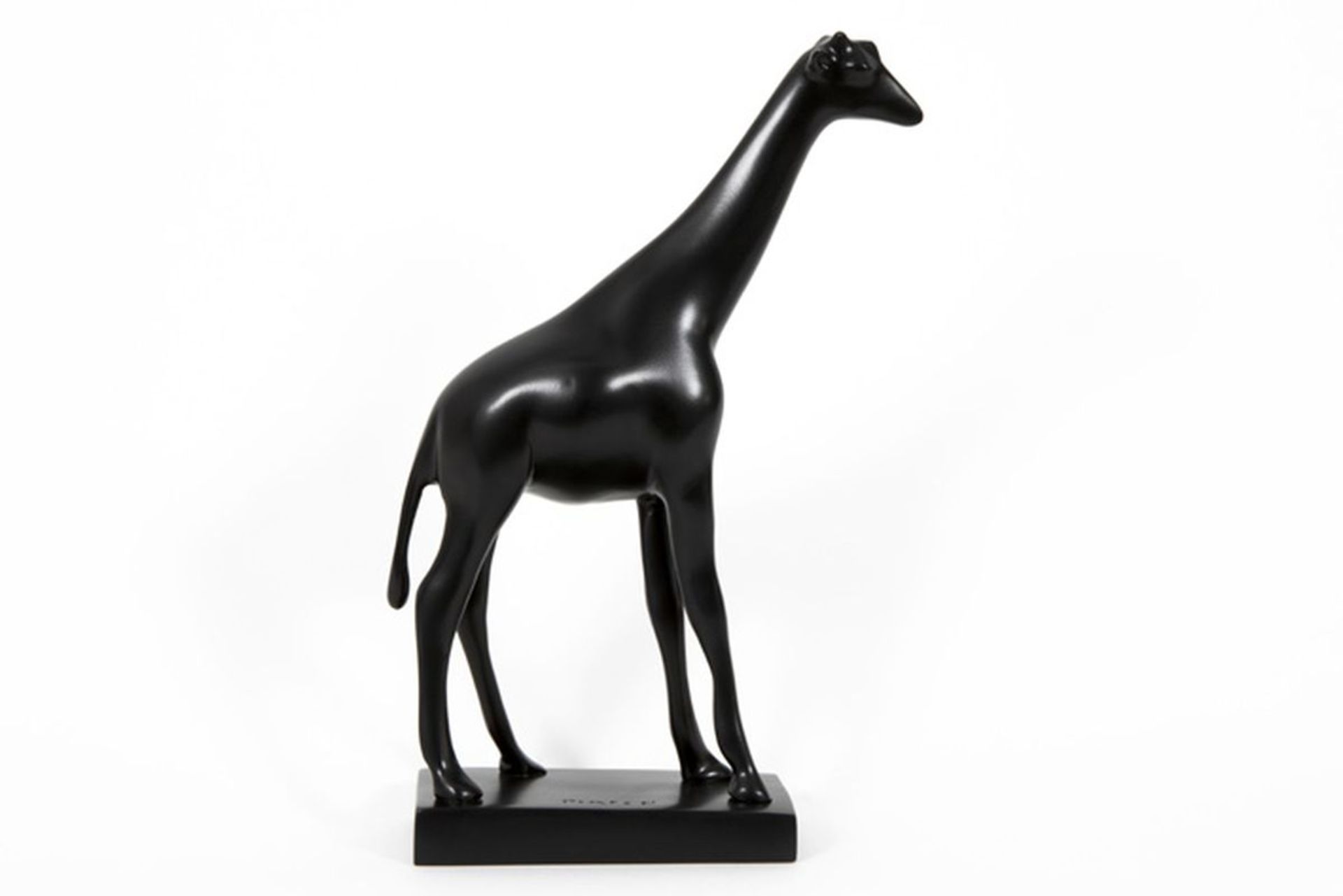 "Grande Giraffe" sculpture in bronze - limited posthumous edition signed Pompon and [...] - Bild 3 aus 4