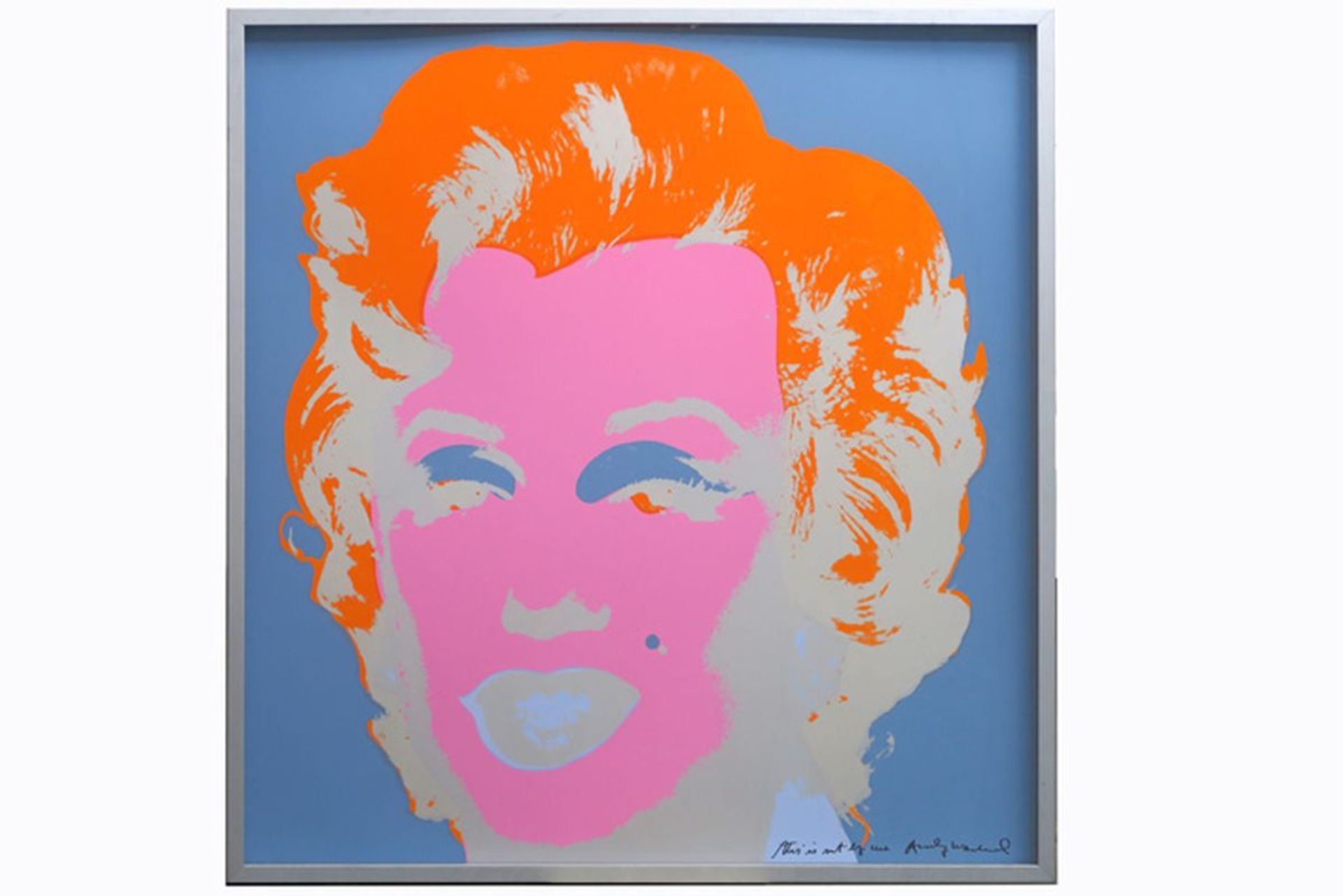 special "Sunday B Morning" version (ca 1970) of the "Marilyn" screenprint on which [...]