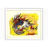 20th Cent. Belgo-Dutch screenprint by Christian Dotremont and Karel Appel , one of [...]