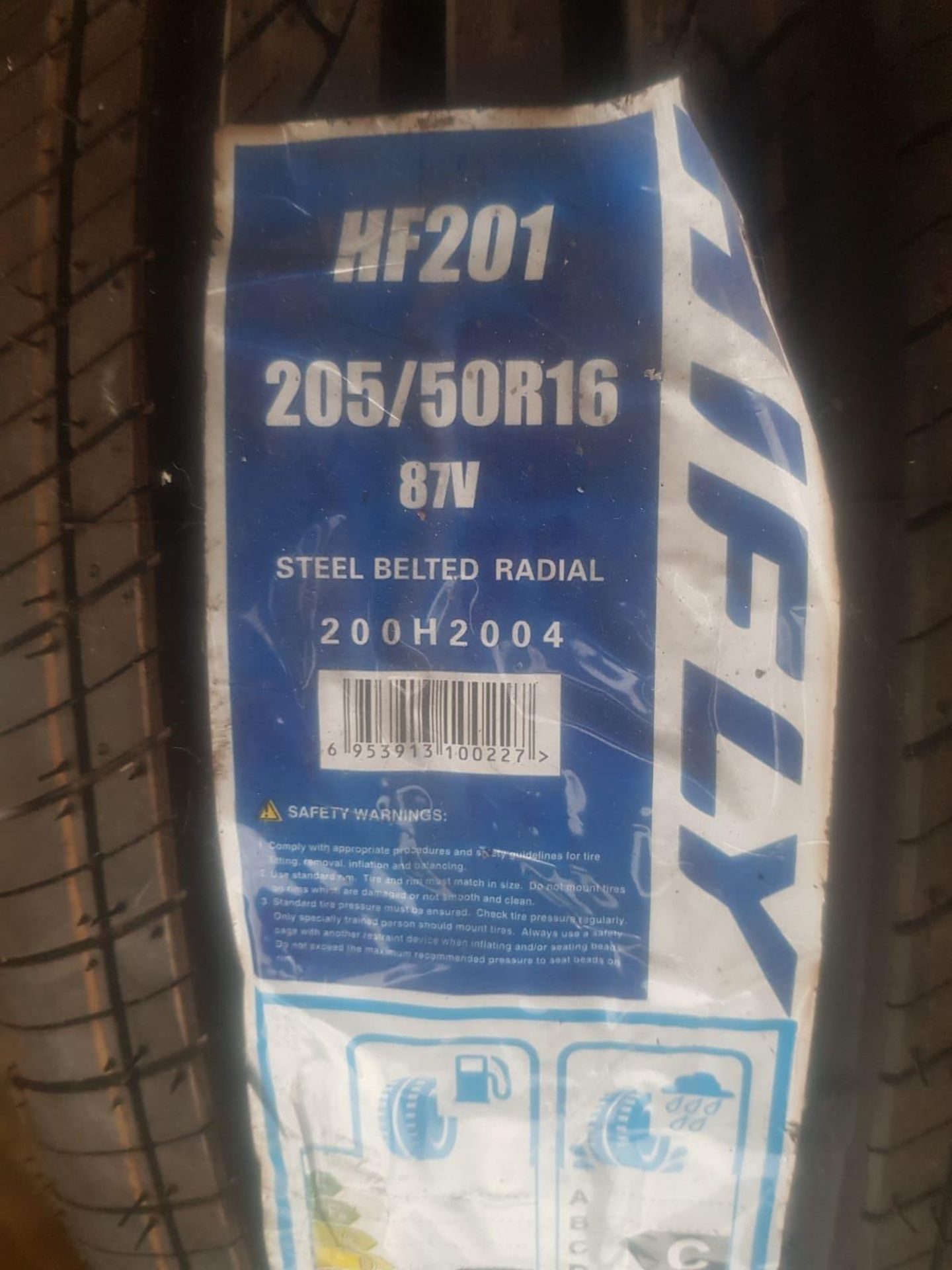 TYRE HIFLY NEW 205/50/15