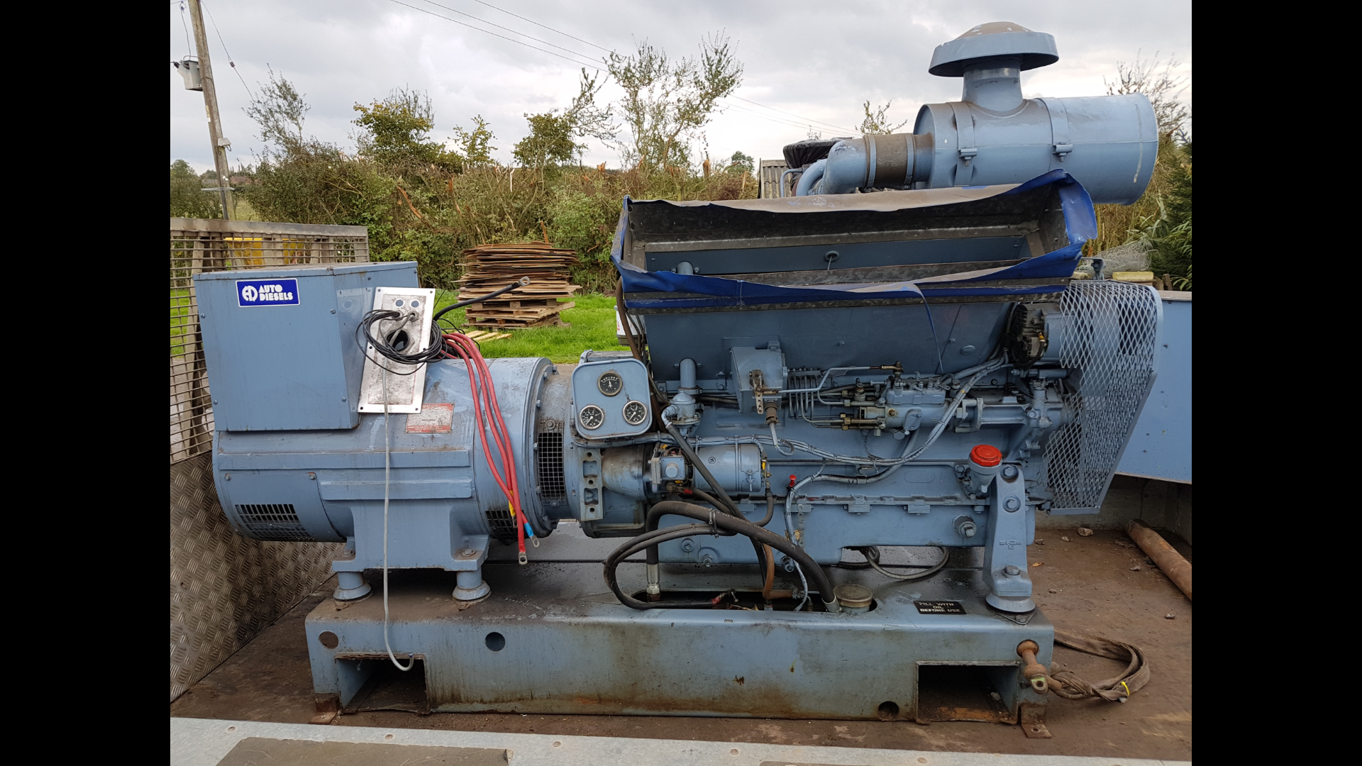 LISTER DIESEL GENERATOR RPM 1500