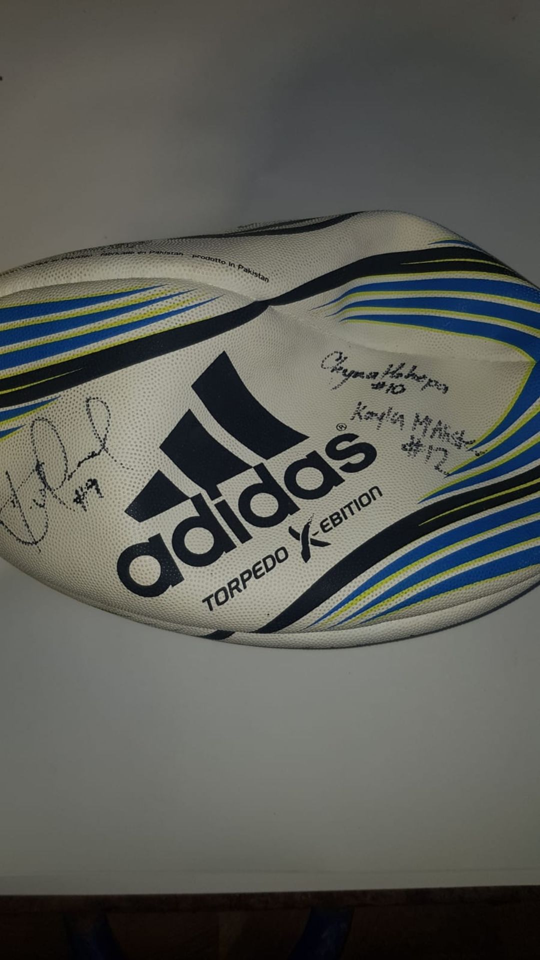 SIGNED RUGBY BALL NEW ZEALANDS - Image 2 of 6