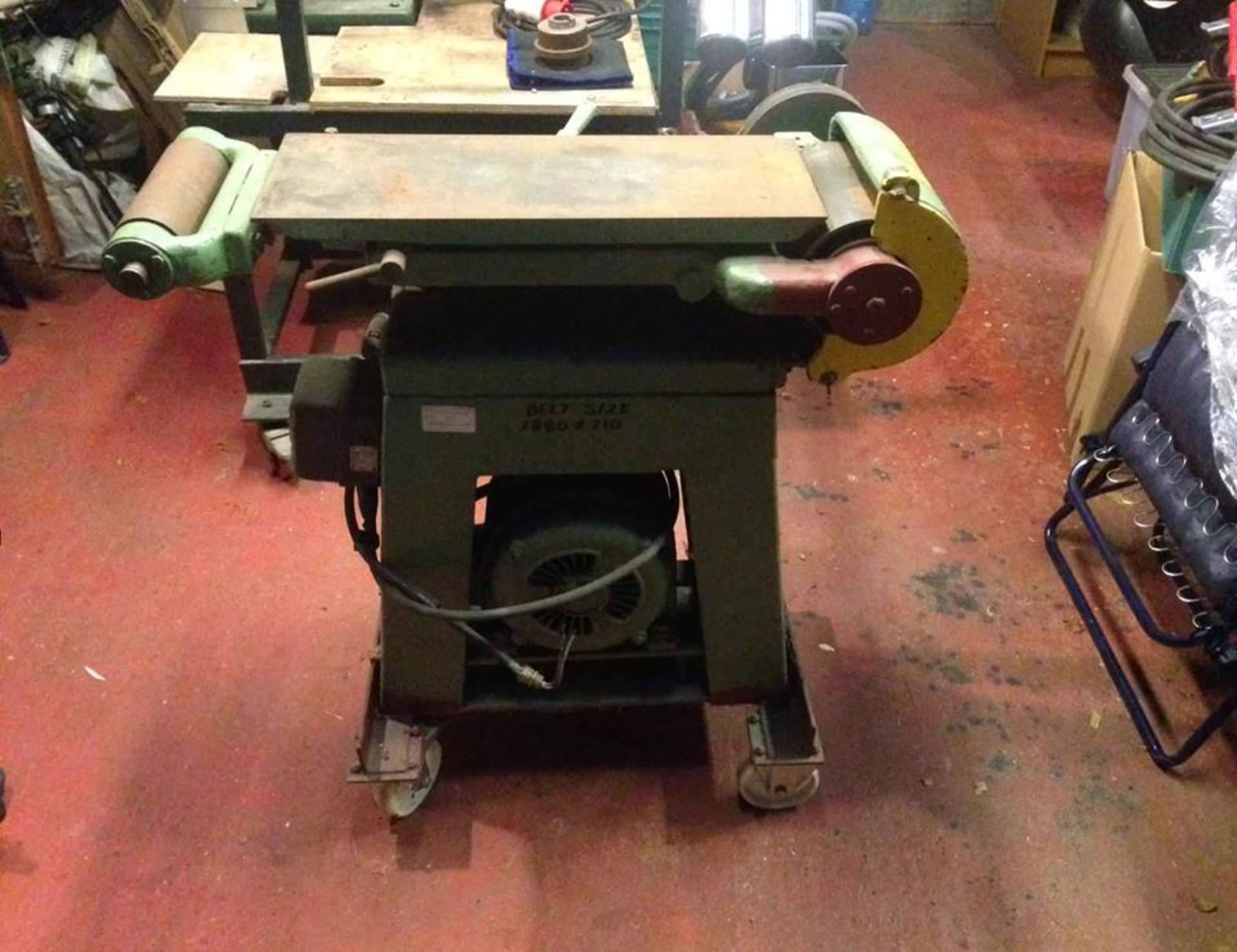 LARGE BELT SANDER - Image 3 of 3