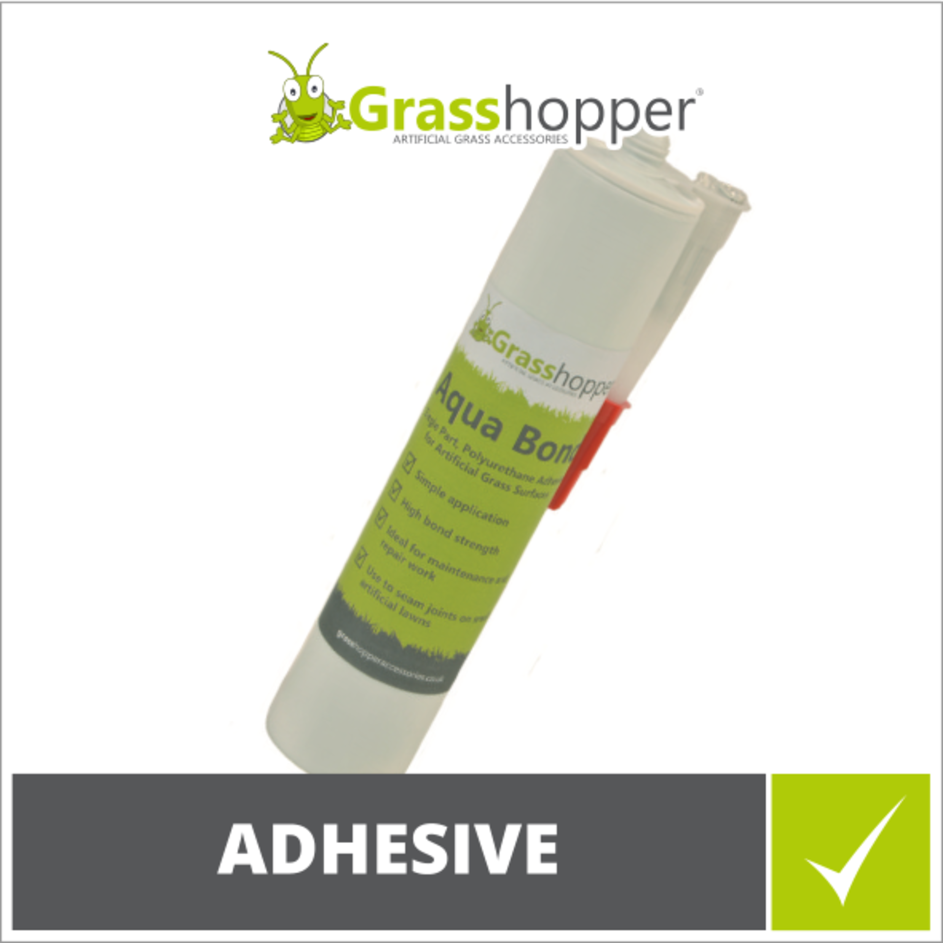 2 x Artificial Grass Adhesive