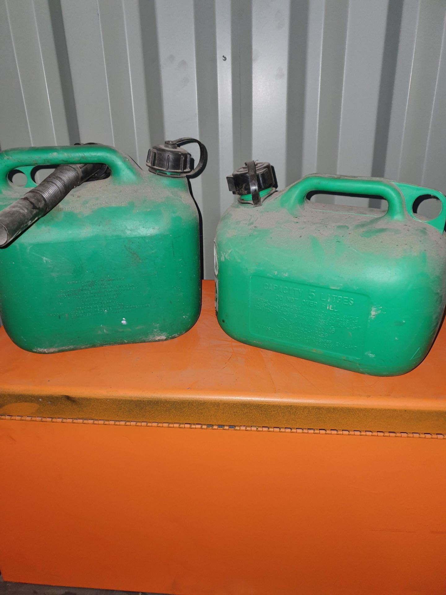 2 X PETROL CANS