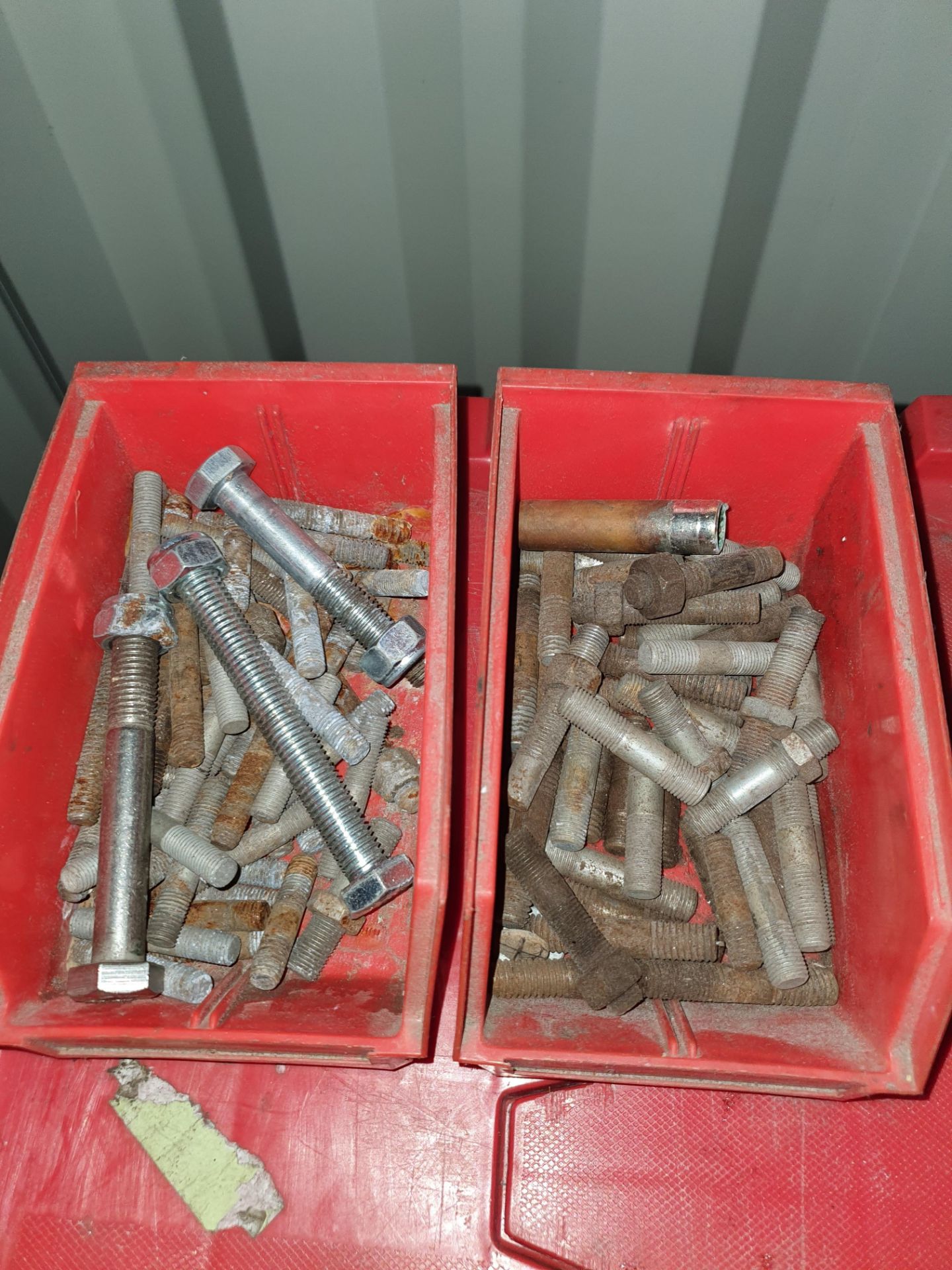 2 X CONTAINERS OF VARIOUS MANIFOLD BOLTS