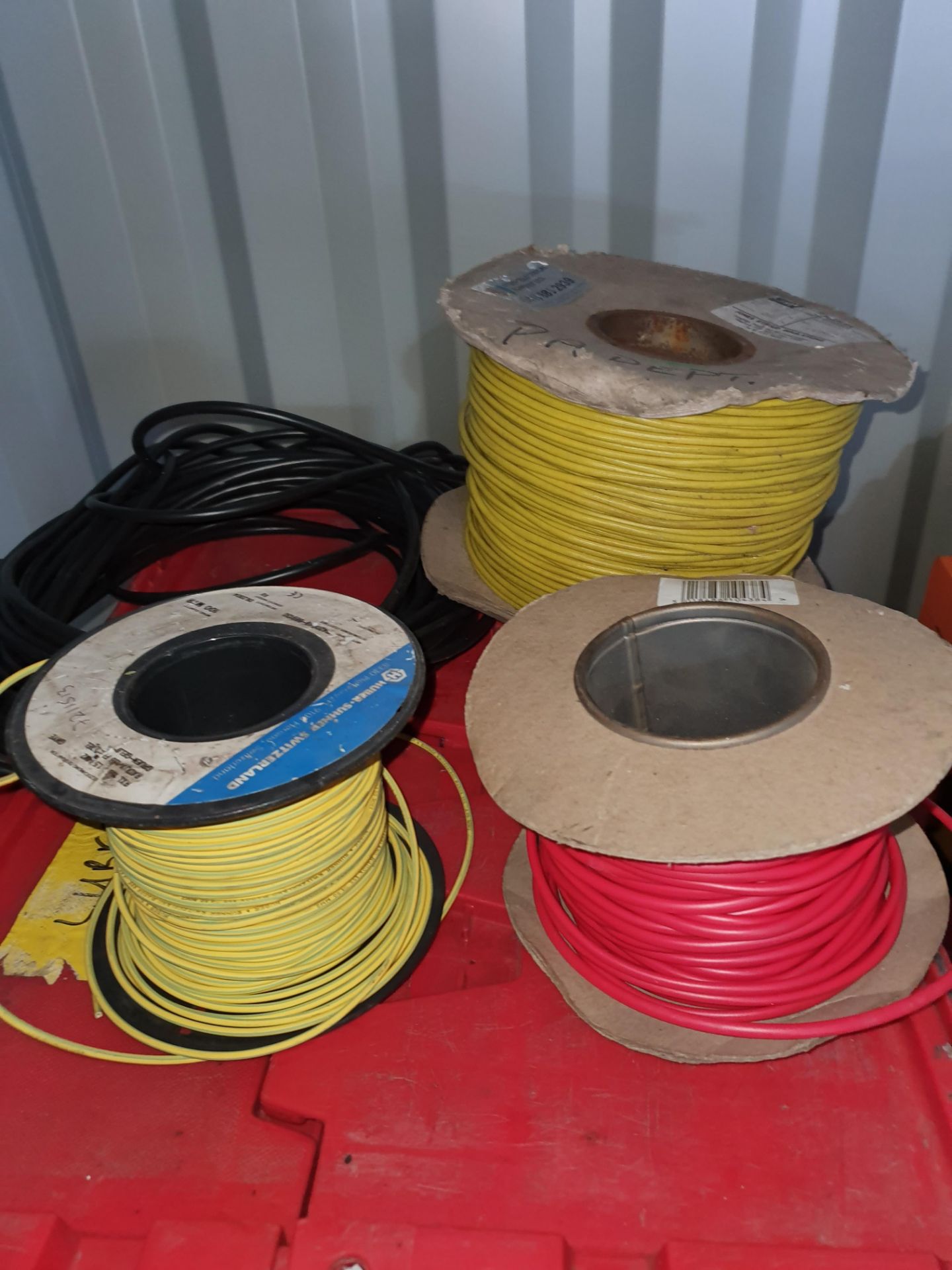 VARIOUS CABLES AND WIRE